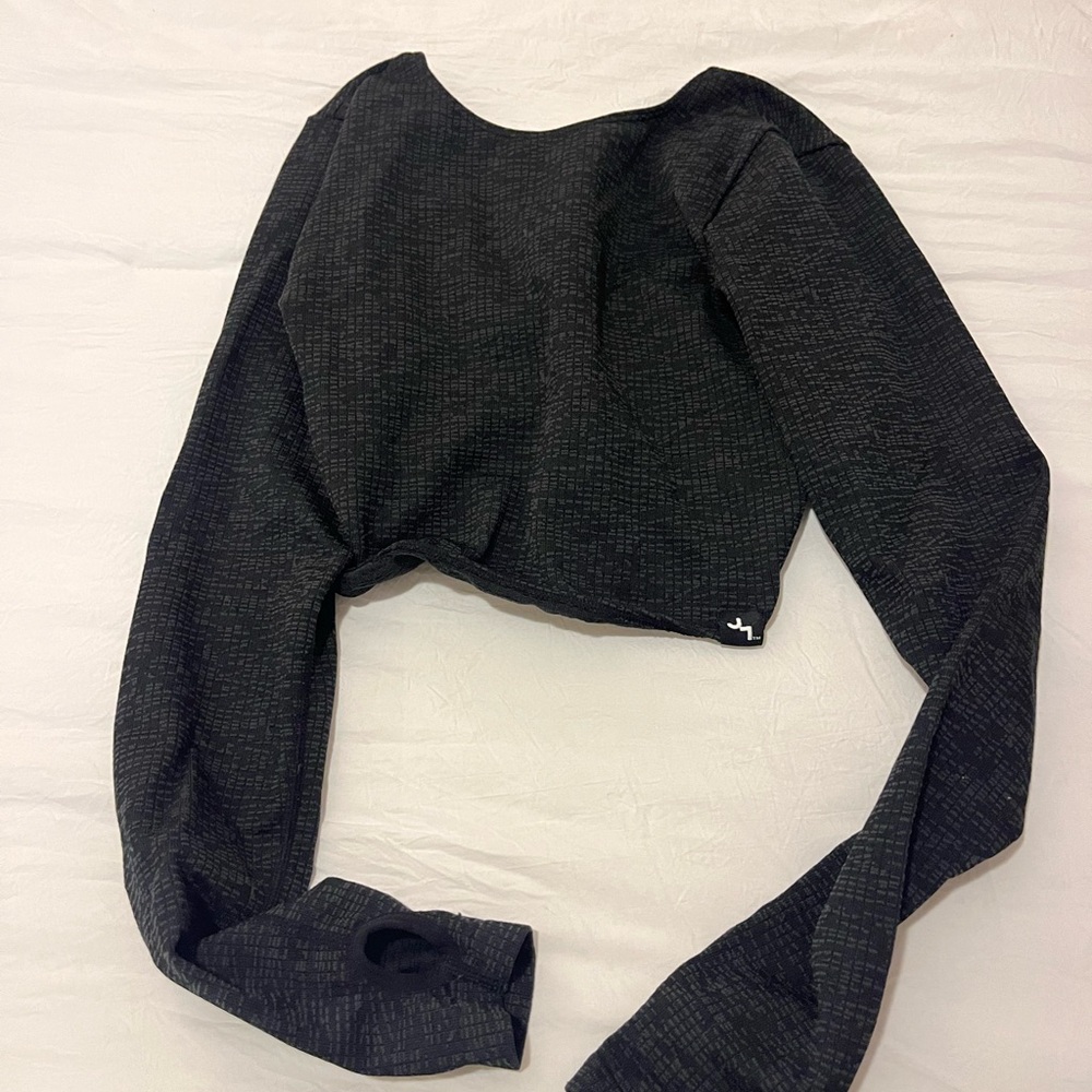 Stylish Black Long Sleeve Top